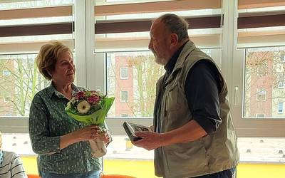 Peter Maier und Brunhild Hennings © Julia Föckler/Stadt Staßfurt senb 200324
